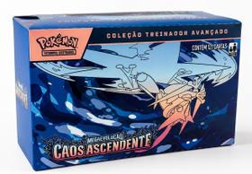 Pokémon Box Treinador Avançado Caos Ascendentes 121 Cartas