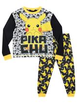 Pokemon Boys's Pikachu Pijamas Tamanho 14 Multicolorido