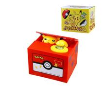 Pokemon caixa de dinheiro de plástico eletrônico pegar moeda Pokemon caixa de dinheiro de plástico eletrônico pegar moeda
