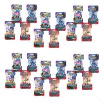 Pokemon Caixa Lacrada com 24 Blisters Unitarios - EV5 Forças Temporais TCG Estampas Ilustradas Copag - 33970