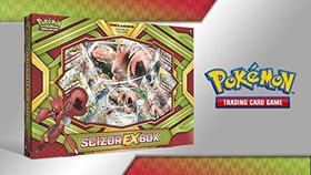Pokemon Cards Pokscizorexbx Cards Pokémon TCG: Jogo de Caixa Scizor-EX, Verde
