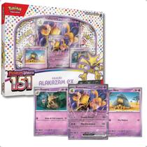 Pokémon Carta Box Alakazam Ex Escarlate E Violeta 151 Copag 33293