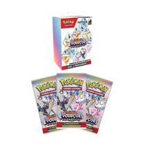 Pokémon Cartas TCG Combo de Booster Evoluções Prismáticas Pokémon Cartas TCG Combo de Booster Evoluções Prismáticas