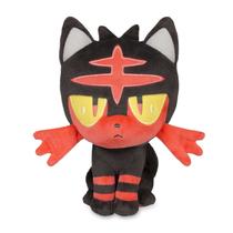 Pokémon Center Litten Poke de pelúcia, 20 cm, tipo fogo, Alola Pokémon Center Litten Poke de pelúcia, 20 cm, tipo fogo, Alola
