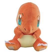 Pokémon Charmander Sentado Pelúcia 20 Cm Pikachu Bulbassauro