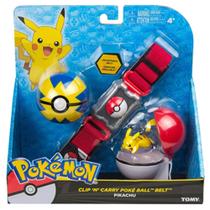 Pokemon Cinto Kit Cinturão De Ação Com Pokebolas Pikachu