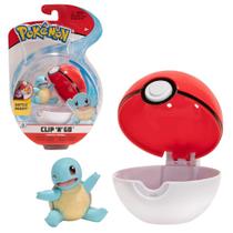 Pokémon Clip 'n' Go Mini Figura Squirtle e Poké Ball