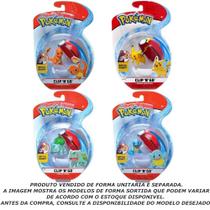 Pokemon clipe pokebola sortido - sunny