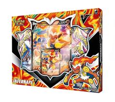 Pokémon coleção box infernape v tcg 38 cartas copag