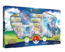 Pokemon Coleção Cartas Premium Pokémon GO Treinador Blache