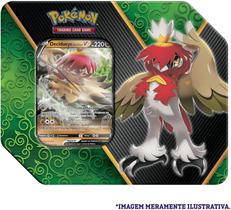 Pokémon Coleção Lata Poderes Divergentes Decidueye Hisui V