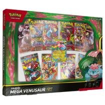 Pokémon Coleção Mega Venusaur Ex 61 Cartas 10121 35877 - Copag