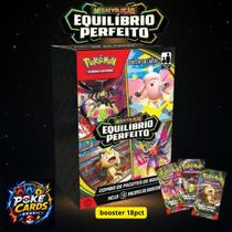 Pokemon Combo Booster Equilíbrio Perfeito 18 Pct Pokemon Combo Booster Equilíbrio Perfeito 18 Pct