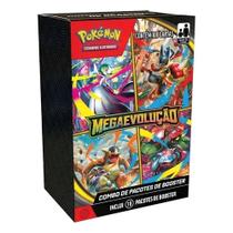 Pokemon combo de booster megaevolucao 108 cartas - copag 35665