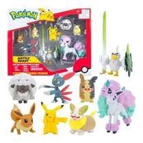 Pokémon Conjunto Battle Ready Multi Pack Com 8 Figuras De Batalha -Sunny