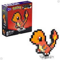 Pokémon Conjunto Construção Mega Charmander Pixel HTH76 - Mattel