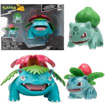 Pokémon Conjunto de Evoluções Bulbasaur, Ivysaur e Venusaur