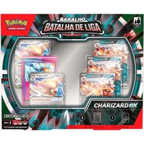 Pokemon Deck de Batalha de Liga TCG Charizard Ex - 003 Copag 60 Cartas