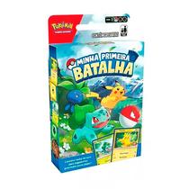 Pokémon Deck Minha Primeira Batalha Pikachu e Bulbasaur 33319 - Copag