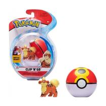 Pokémon e Pokebola Mini Figura Growlithe WCT 4+ 2606 Sunny