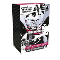 Pokémon Escarlate e Violeta 10.5 Combo com 18 Boosters Fogo Branco Pokémon Escarlate e Violeta 10.5 Combo com 18 Boosters Fogo Branco