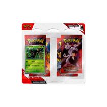 Pokémon Escarlate e Violeta 10 Rivais Predestinados Zarude Blister Quadruplo Com 25 Cartas Pokémon Escarlate e Violeta 10 Rivais Predestinados Zarude Blister Quadruplo Com 25 Cartas