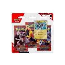 Pokémon Escarlate e Violeta 10 Rivais Predestinados Zebstrika Blister Triplo Com 19 Cartas Pokémon Escarlate e Violeta 10 Rivais Predestinados Zebstrika Blister Triplo Com 19 Cartas