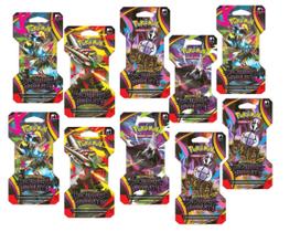 Pokémon Escuridão Absoluta 10 Boosters - Total de 60 Cartas