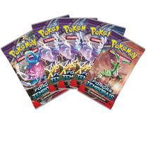 Pokémon EV5 Forças Temporais Kit 5 Boosters 30 Cartas