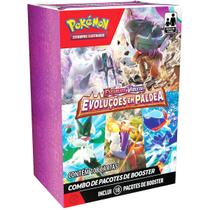 Pokémon Evolução Em Paldea Novo Display Com 108 Cartinhas - Copag