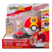 Pokemon - Figura 4cm Ataque Surpresa - Cubone + Repeat Ball - Sunny Brinquedos