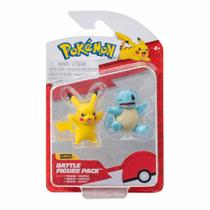 Pokémon Figura De Batalha Pikachu E Bulbasaur 003422 - Sunny