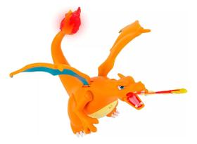 Pokemon - Figura De Luxo Chama E Voo Do Charizard 3296 Pokemon - Figura De Luxo Chama E Voo Do Charizard 3296