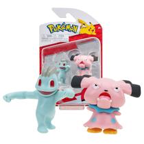 Pokémon Figuras De Batalha Snubbull E Machop 2601 - Sunny