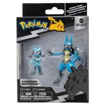 Pokemon fugura evolucao riolu e lucario sunny