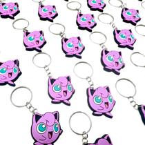 Pokemon Jigglypuff 10un Chaveiro Emborrachado Lembrancinha pokemons