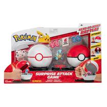 Pokémon Jogo Ataque Surpresa - Squirtle + Jigglypuff - Sunny