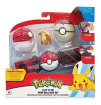 Pokémon kit Cinto Clip + Pokebola + Ultraball Com Growlithe - Sunny