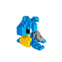 Pokemon Lapras 113 129pçs Nano Bloco Micro Blocos De Montar