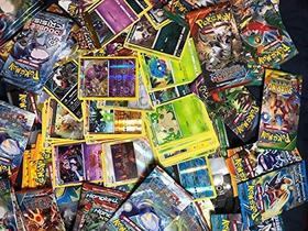 Pokemon Limited Edition TCG: Cartões aleatórios de cada série, 100 cartas em cada lote