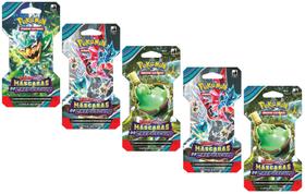 Pokémon Máscaras do Crepúsculo Kit 5 Blisters 30 Cartas - Copag
