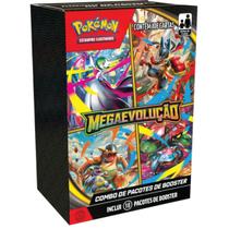 Pokémon Mega Evolução Combo de Pacotes de Booster - 4444410054 - POKEMON