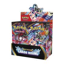 Pokémon Mega Evolution Chaos Rising Booster Box 36 Pacotes Pokémon Mega Evolution Chaos Rising Booster Box 36 Pacotes
