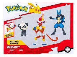 Pokemon multipack 3 figuras tipo lutador 5021 sunny Pokemon multipack 3 figuras tipo lutador 5021 sunny