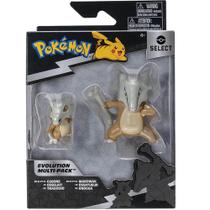 Pokemon multipack de evolucao figuras cubone e marowak sunny