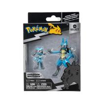 Pokemon - Multipack de Evolução - Figuras Riolu e Lucario Pokemon - Multipack de Evolução - Figuras Riolu e Lucario