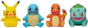 Pokemon Pack Bulbasaur Squirtle Charmander e Pikachu Sunny Pokemon Pack Bulbasaur Squirtle Charmander e Pikachu Sunny