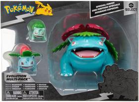 Pokémon Pack de Evolução - Bulbasauro, Ivysaur e Venusaur - Sunny 3292