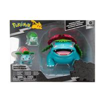 Pokemon - Pack de Evolução - Bulbasauro, Ivysaur e Venusaur