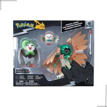 Pokemon - Pack de Evolução - Rowlet, Dartrix e Decidueye Pokemon - Pack de Evolução - Rowlet, Dartrix e Decidueye